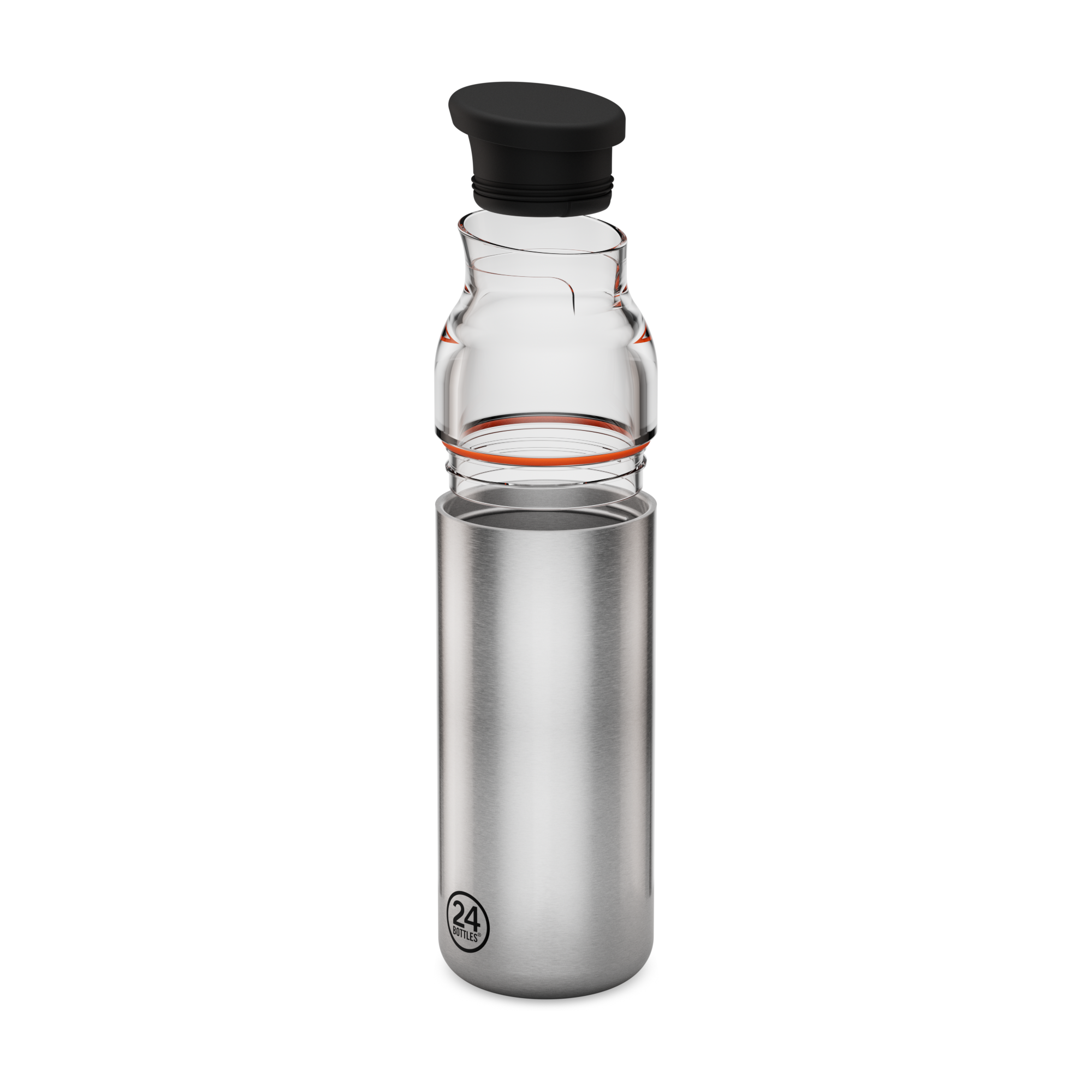 Casa Carafe | Brushed Steel - 1000 ml