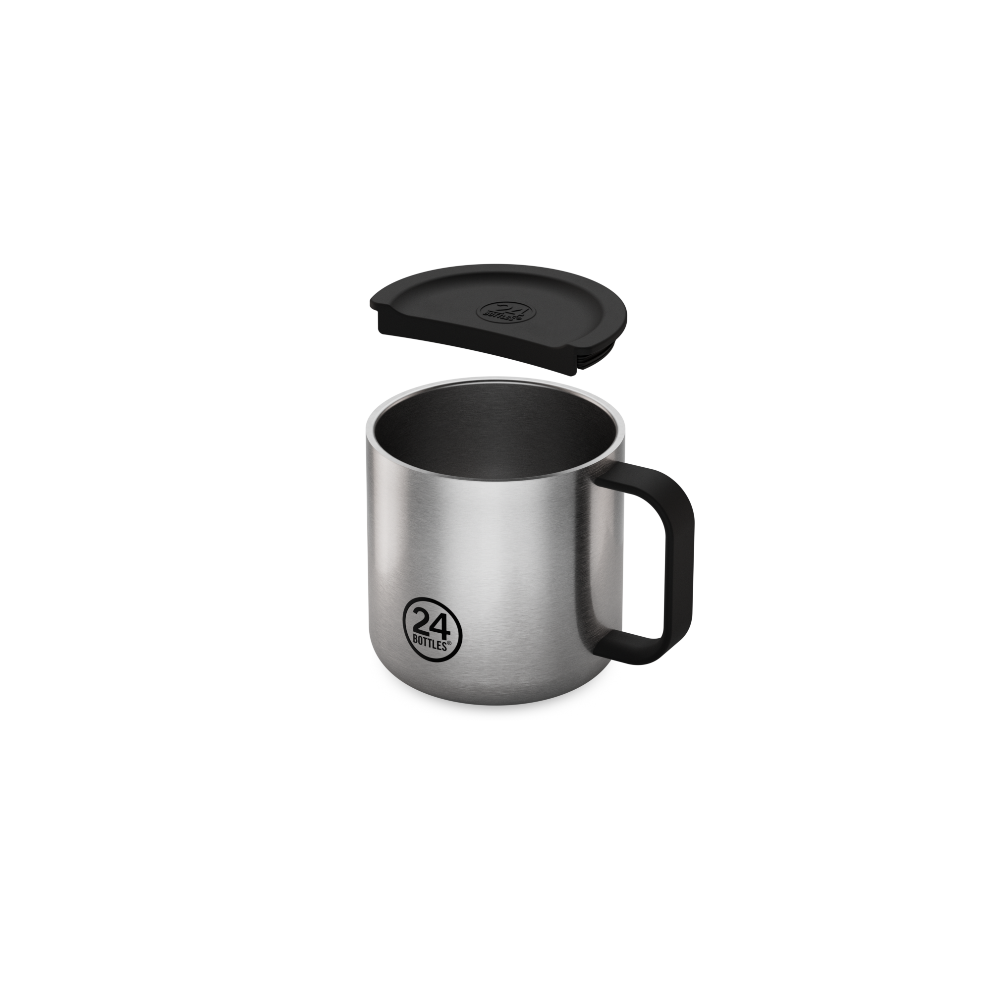 Casa Mug | Brushed Steel - 340 ml