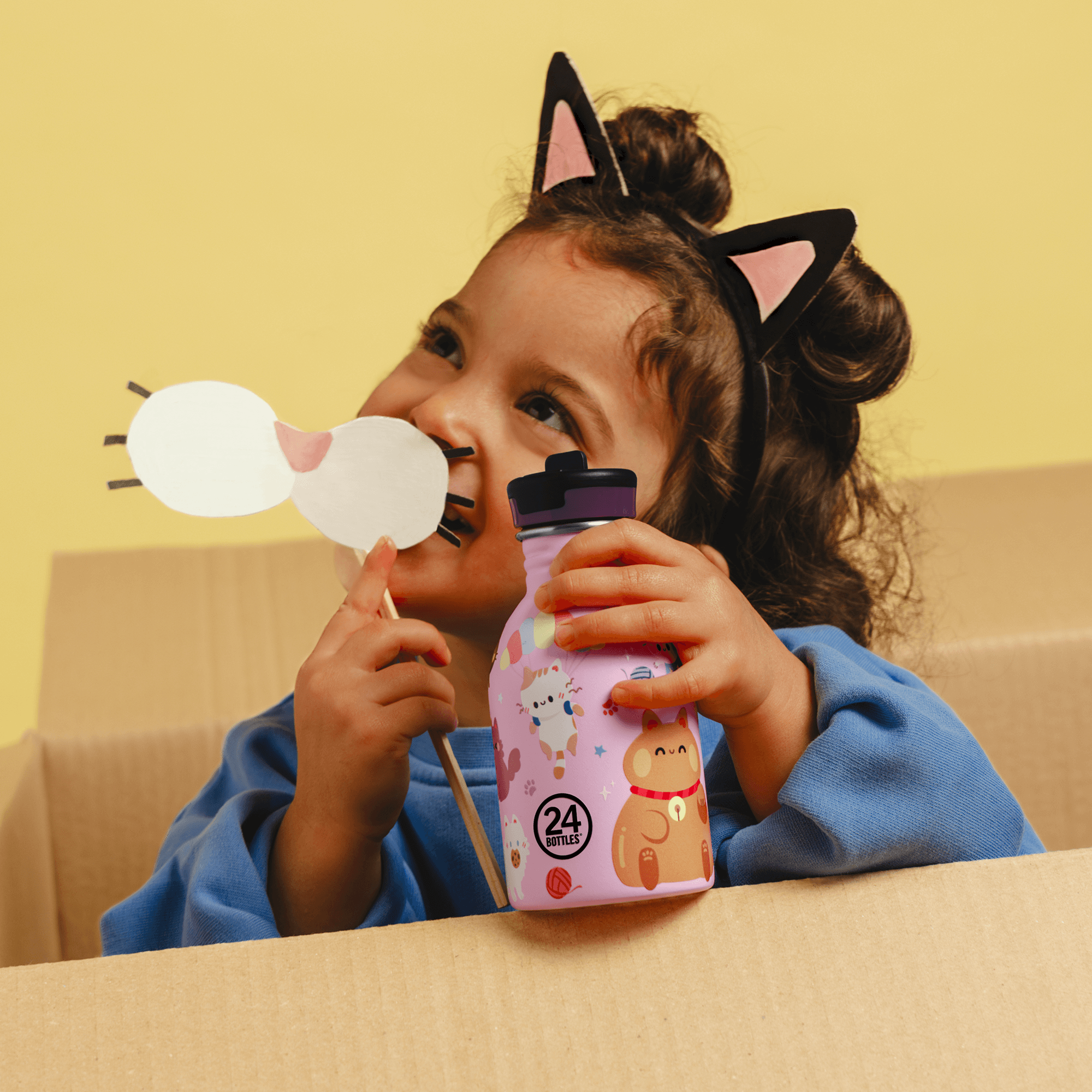 Kids Bottle | Meow Friends - 250 ml