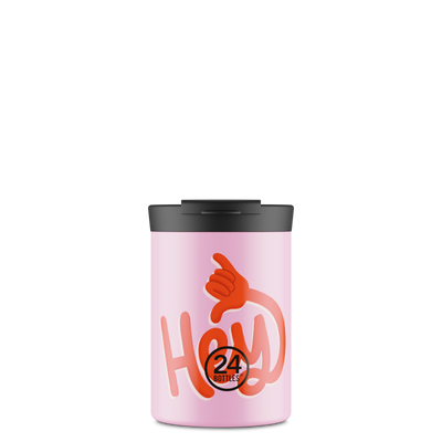 Travel Tumbler | Hey! Pink- 350 ml